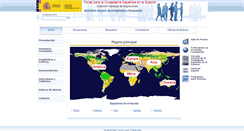 Desktop Screenshot of ciudadaniaexterior.empleo.gob.es